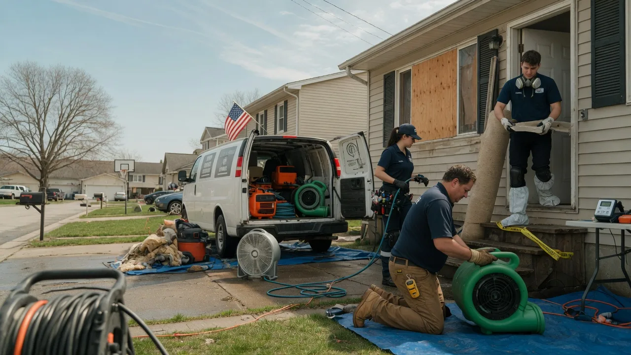 Water Damage Restoration in Spring House, PA near me